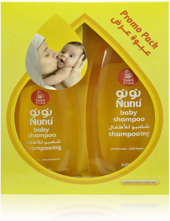 نونو شامبو اطفال 800 مل + 400 مل