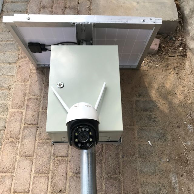 كاميرات مراقبة طاقه شمسيه 