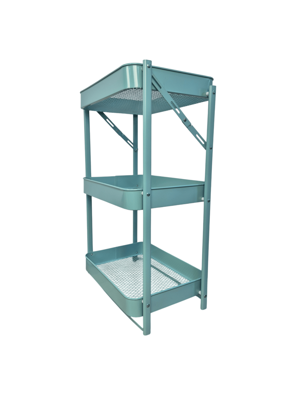 سلة مطبخ متحركة بثلاث طبقات