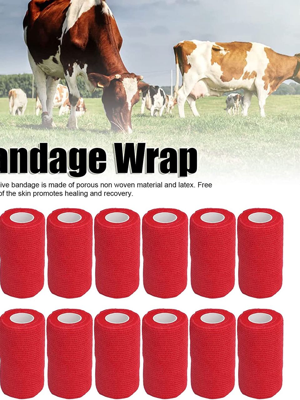 ضماد مرن لاصق للحافر -- 10cm x 4.5 mt  
