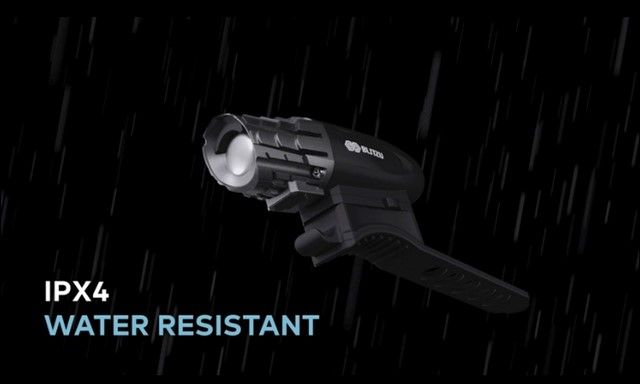  ضوء دراجة قابل للشحن USB أمامي وخلفي