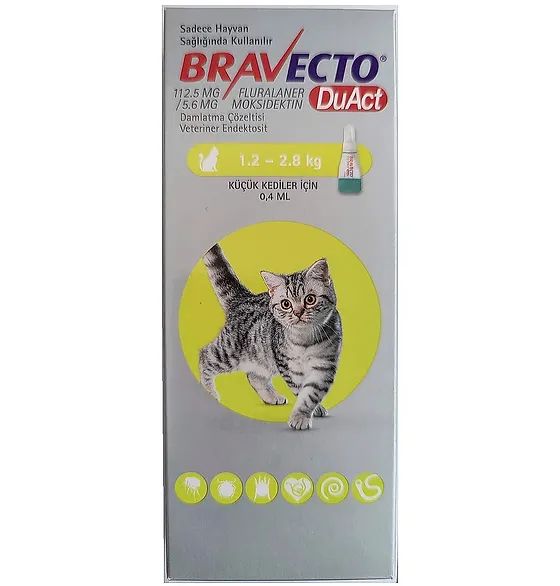 Bravecto duact cat 112.5 mg