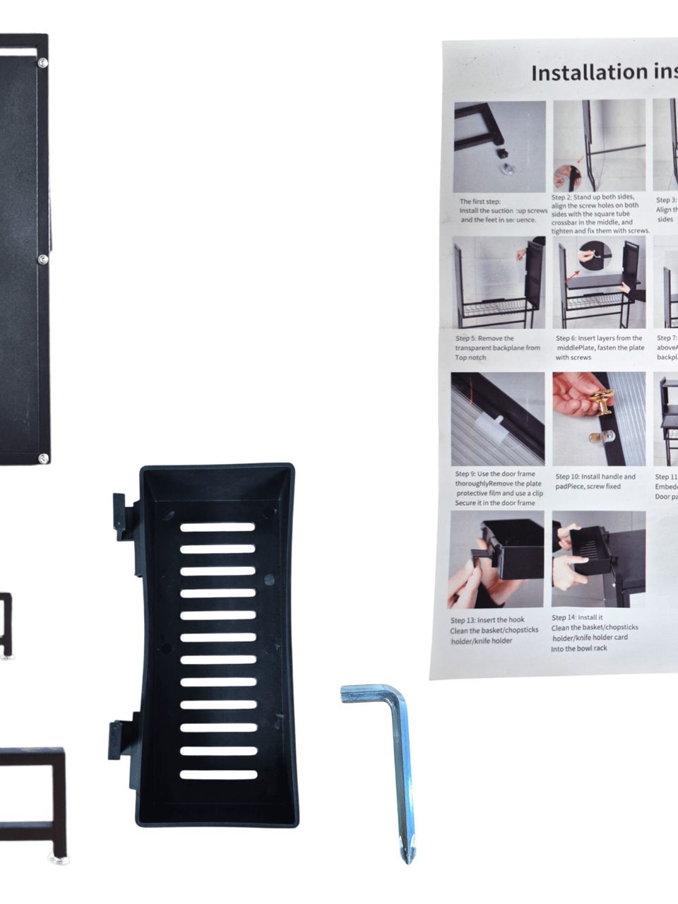 ستاند مواعين سوبر جامبو - طبقتين (65 سم)