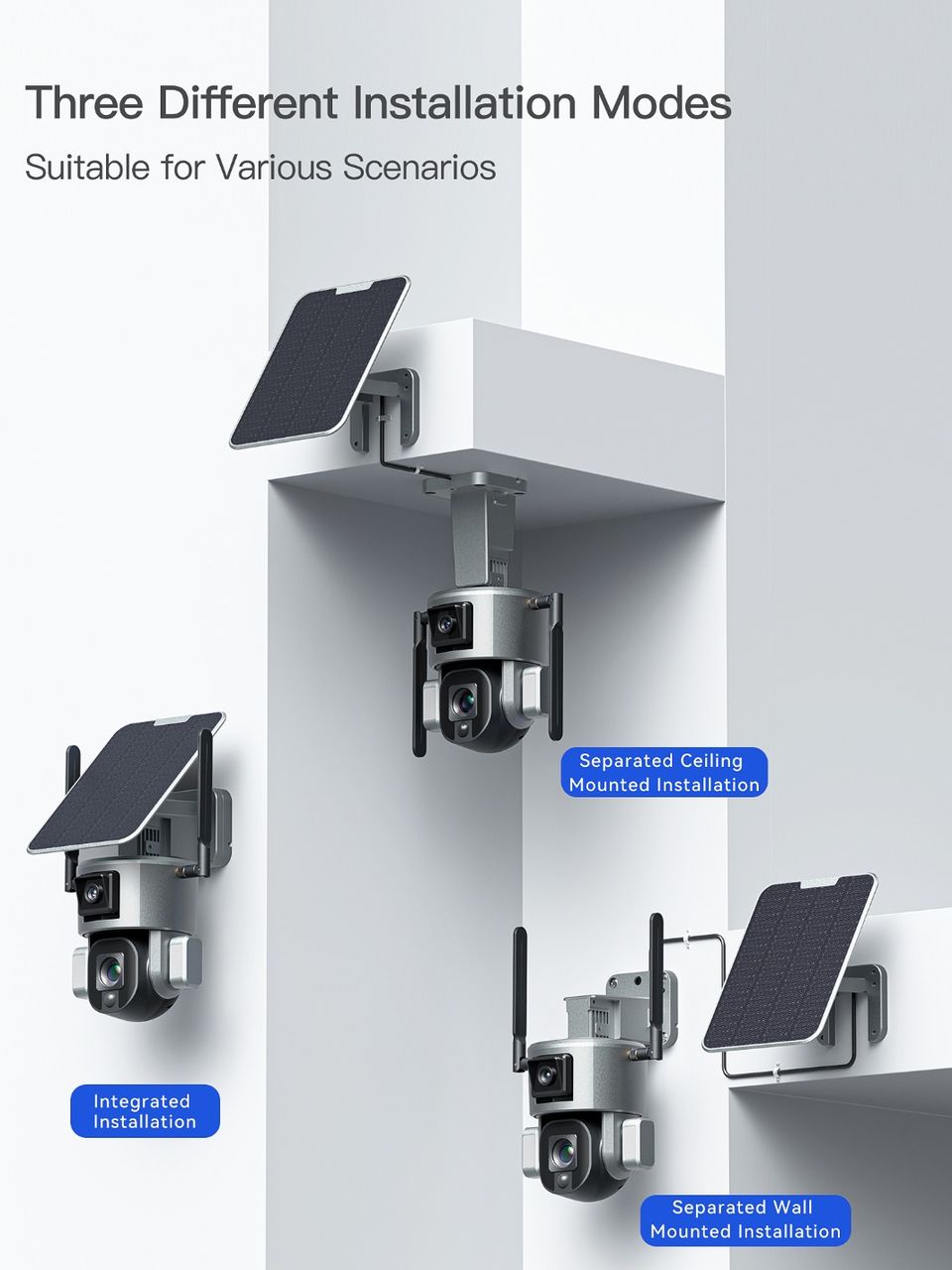 كاميرا طاقه شمسيه تعمل بالسيم كارد 