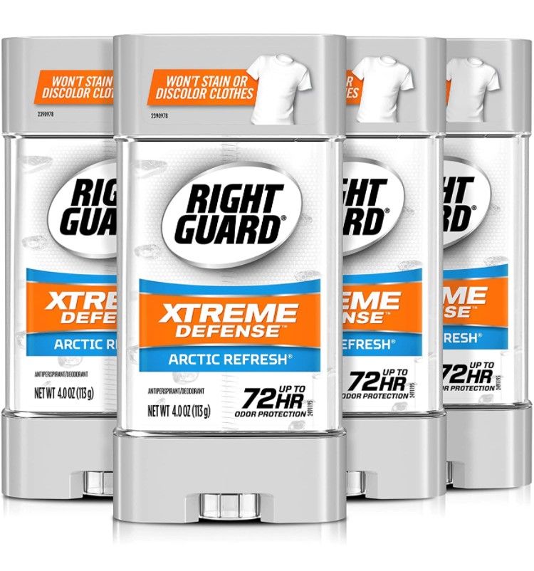 رايت قارد مزيل عرق جل شفاف