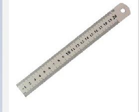 مسطرة معدن 20 سم 