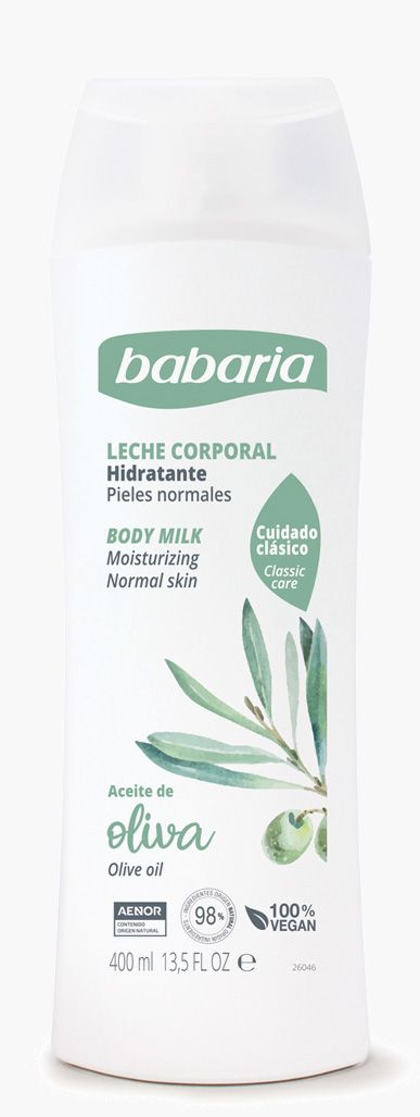 باباريا حليب الجسم بالزيتون 400 مل