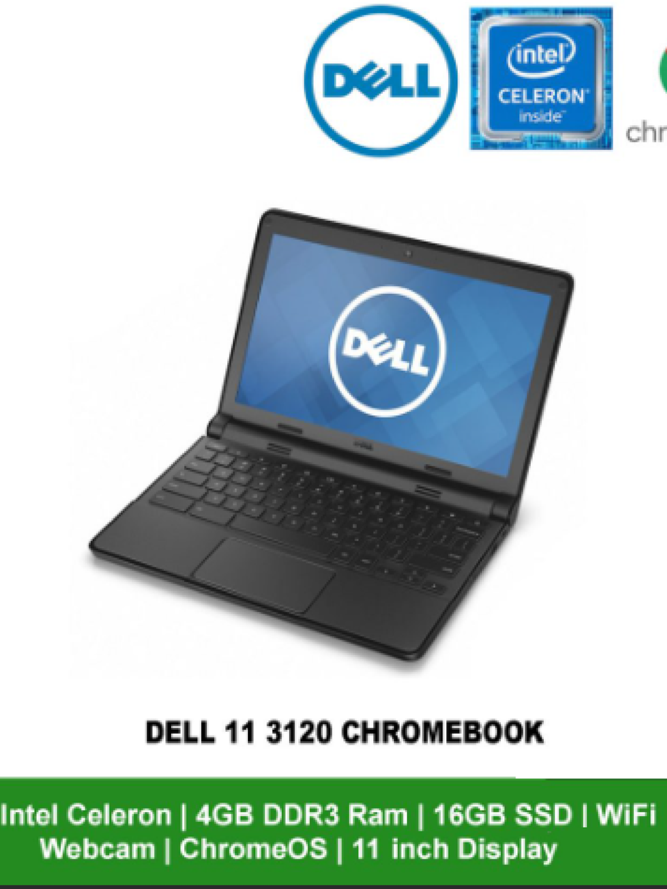 DELL Chromebook Non touched Screen
