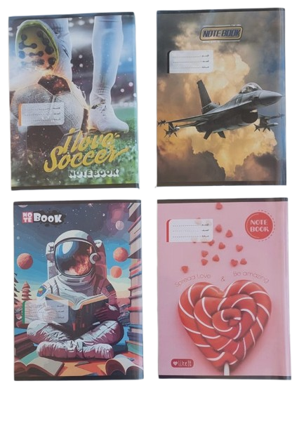 دفتر عربي 80 ورقة