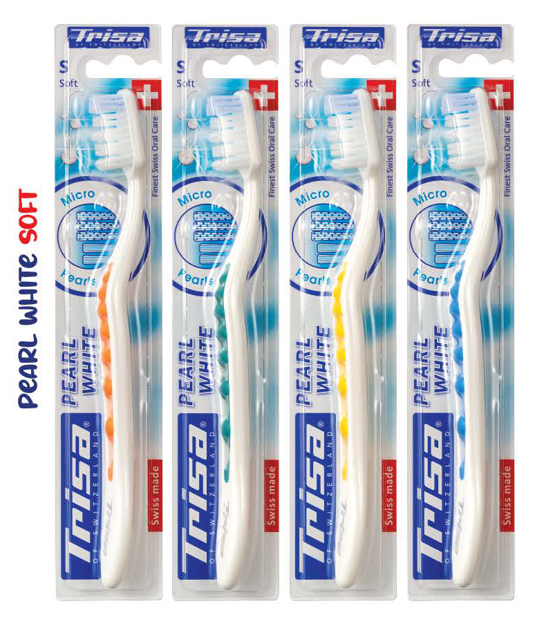 فرشاة اسنان تريسا  Pearl White Soft 