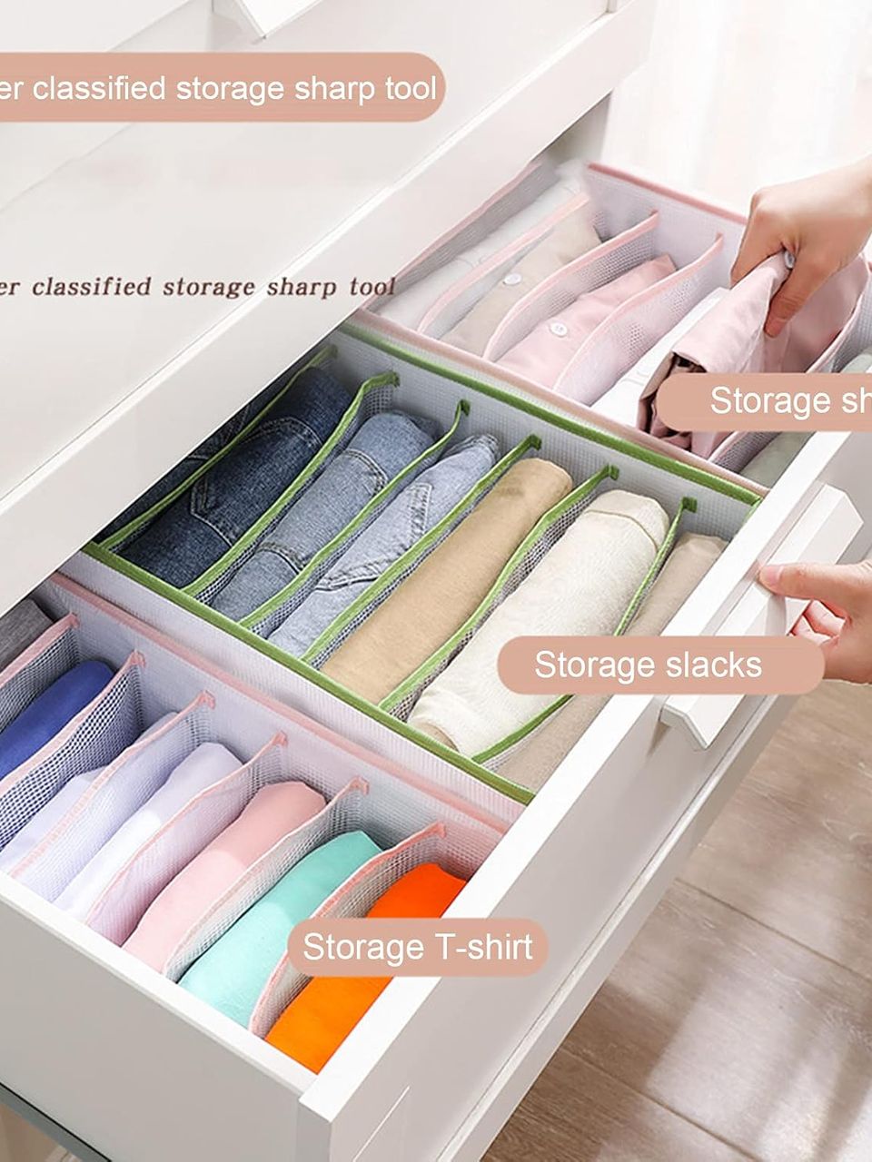   منظم أدراج قابل للطي