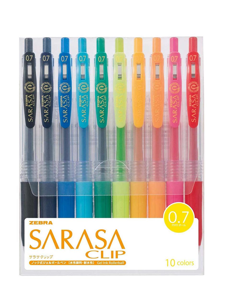 سارسا اقلام 0.7 مل - 10 قلم/لون