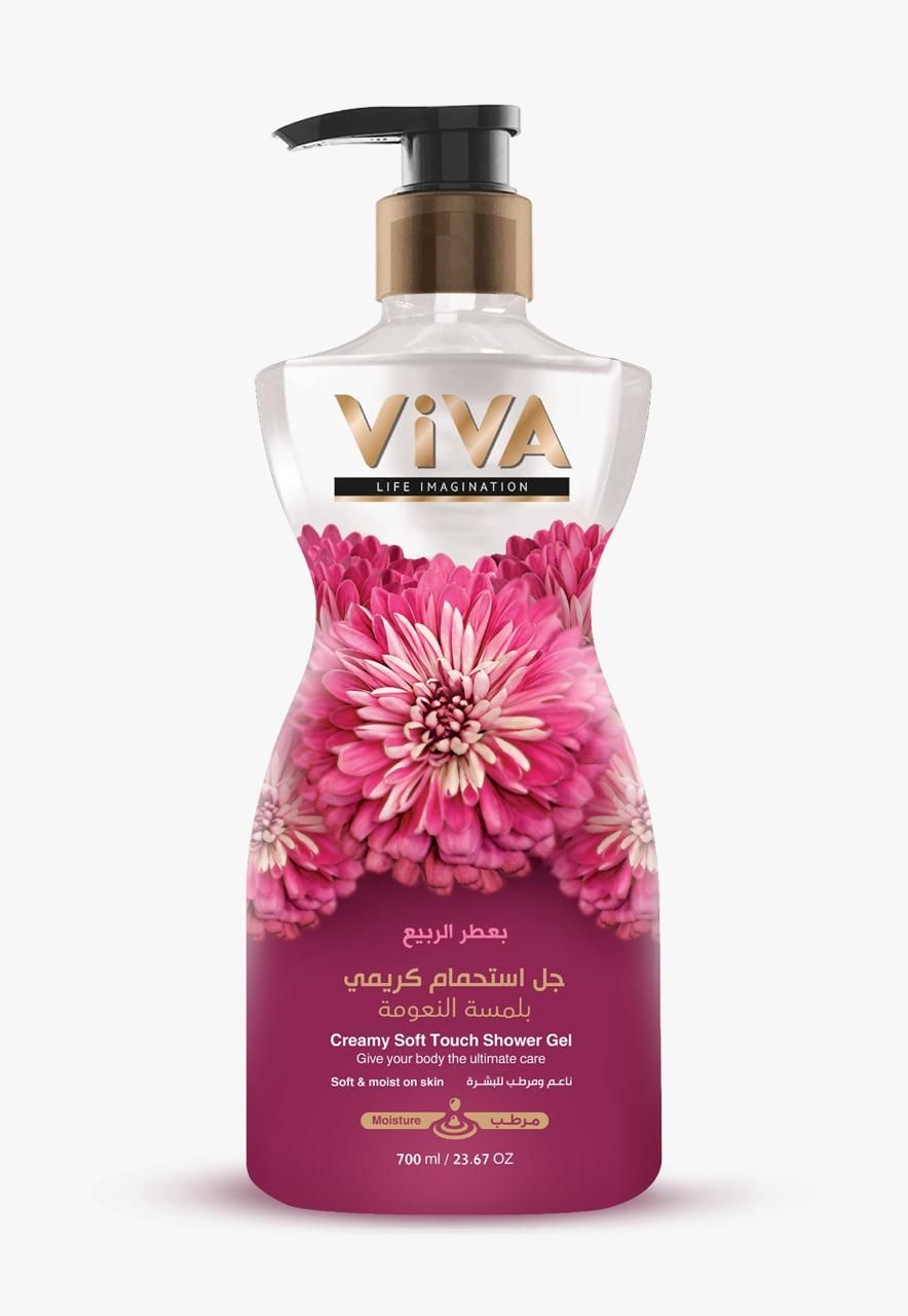 فيفا جل استحمام كريمي رائحة الربيع