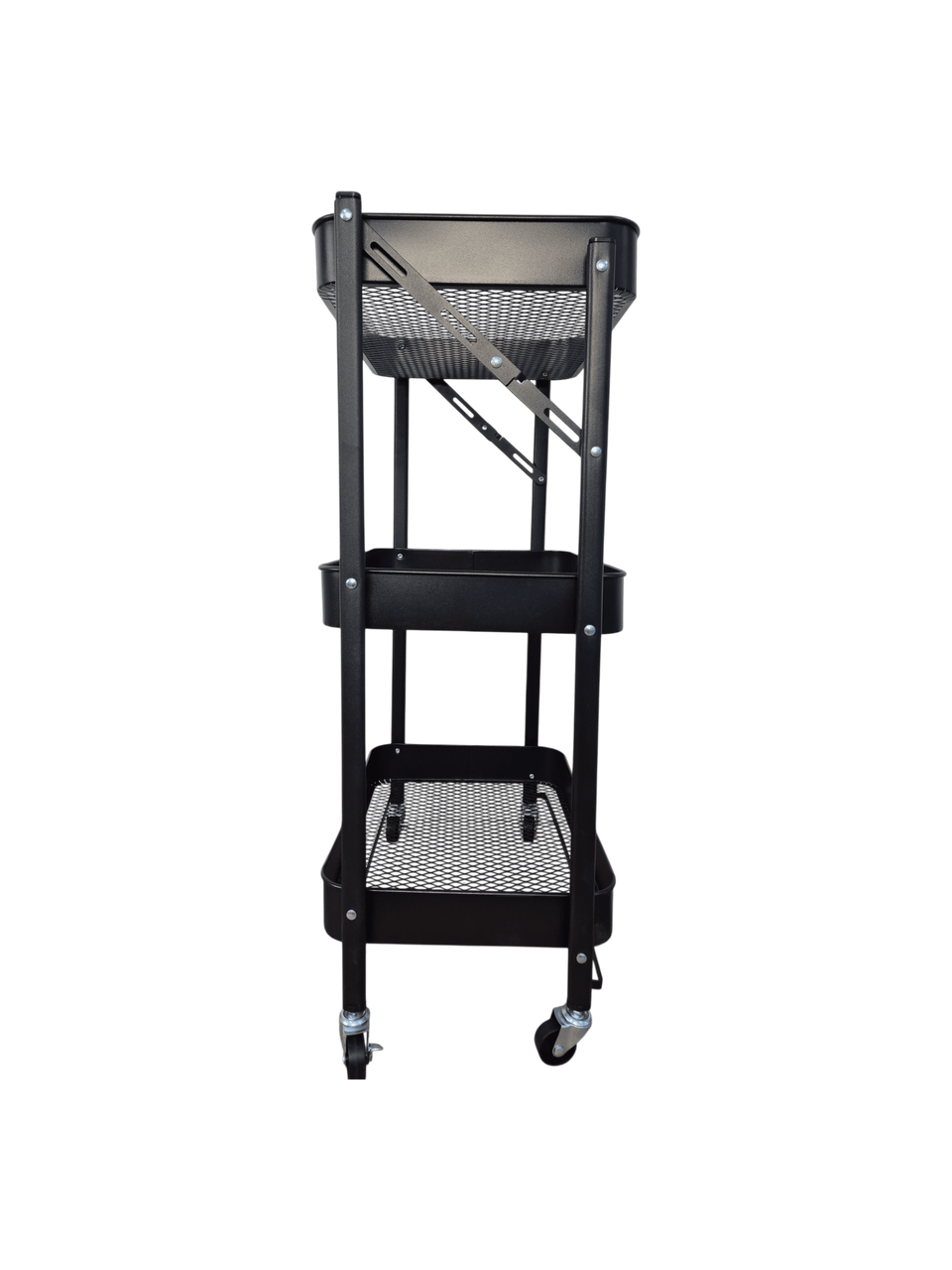 سلة مطبخ متحركة بثلاث طبقات