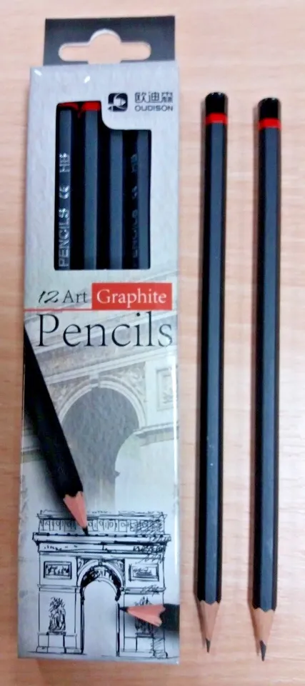أقلام جرافيت فنية 12 قلم 