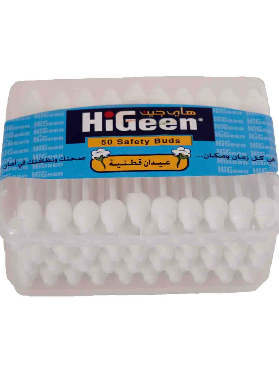 هاي جين عيدان قطنية سيفتي 50 عود