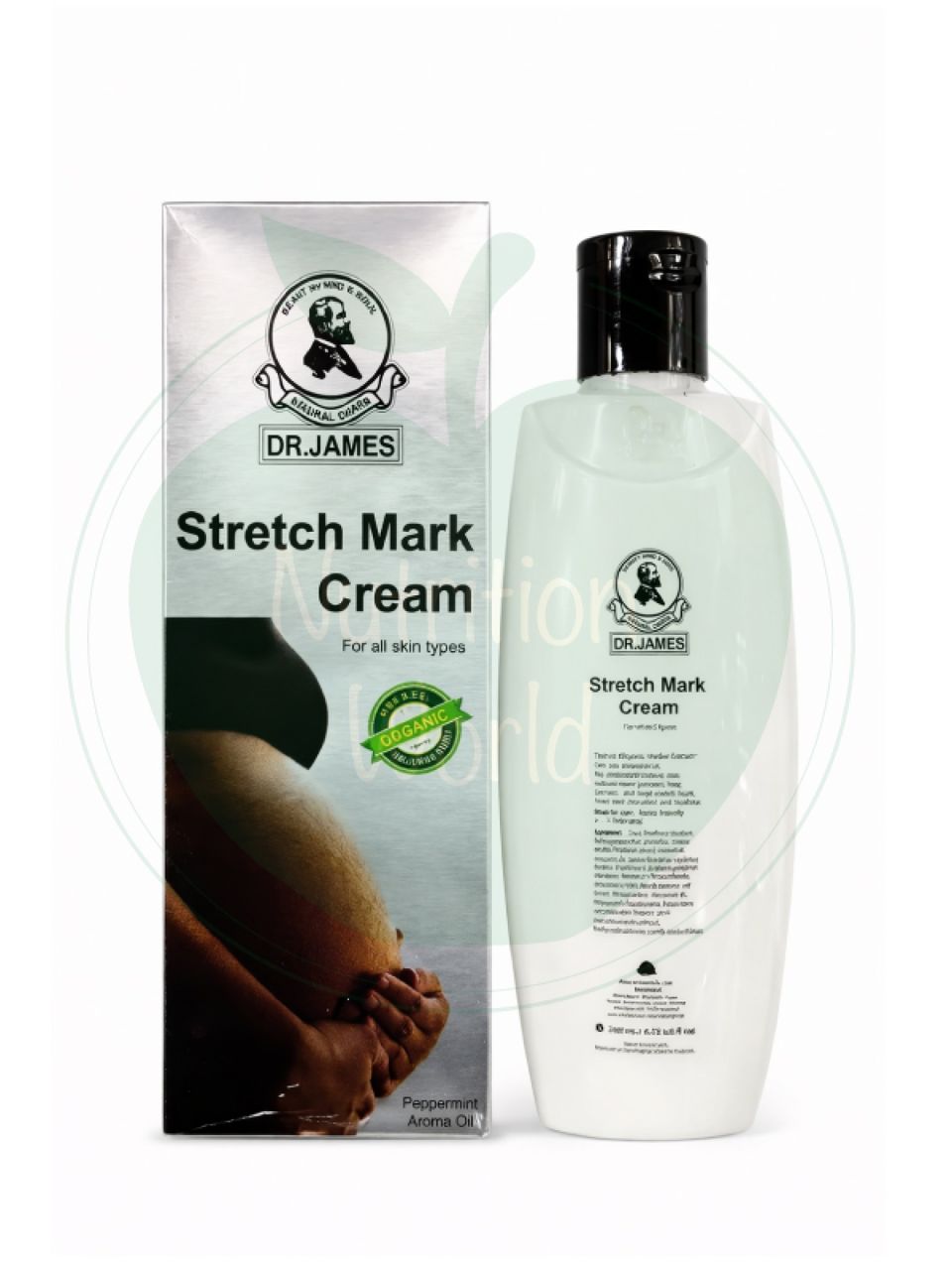 كريم دكتور جيمس لعلامات أثار  التمدد