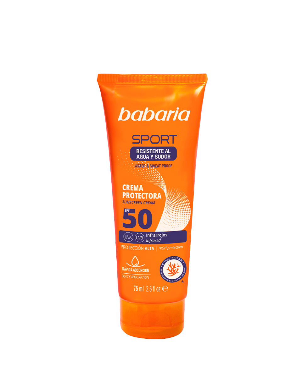 باباريا كريم الوجه سبورت 75 مل SPF50