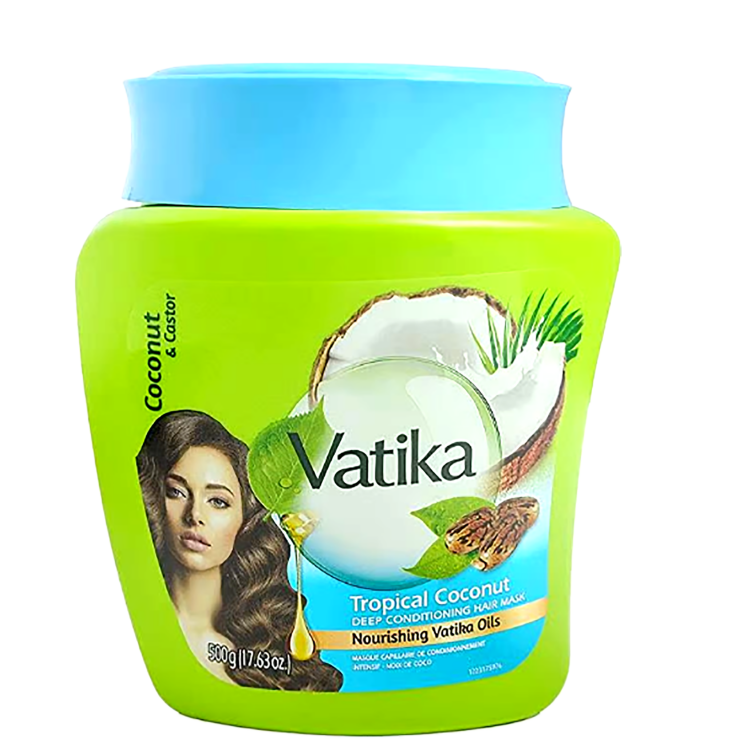 فاتيكا حمام زيت جوزالهند والخروع 500 مل