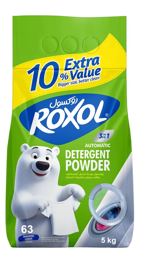 روكسول مسحوق غسيل اتوماتيك 5 كغم