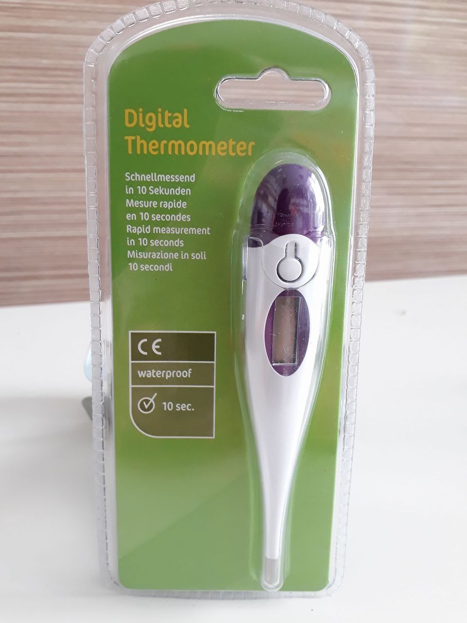 ميزان درجة حرارة رقمية ضد الماء