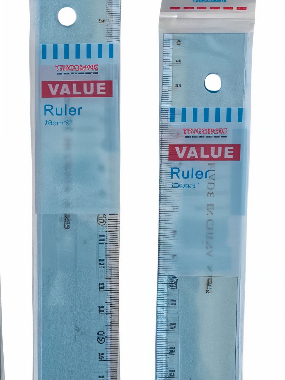 مسطرة بلاستيك شفاف 20 سم 