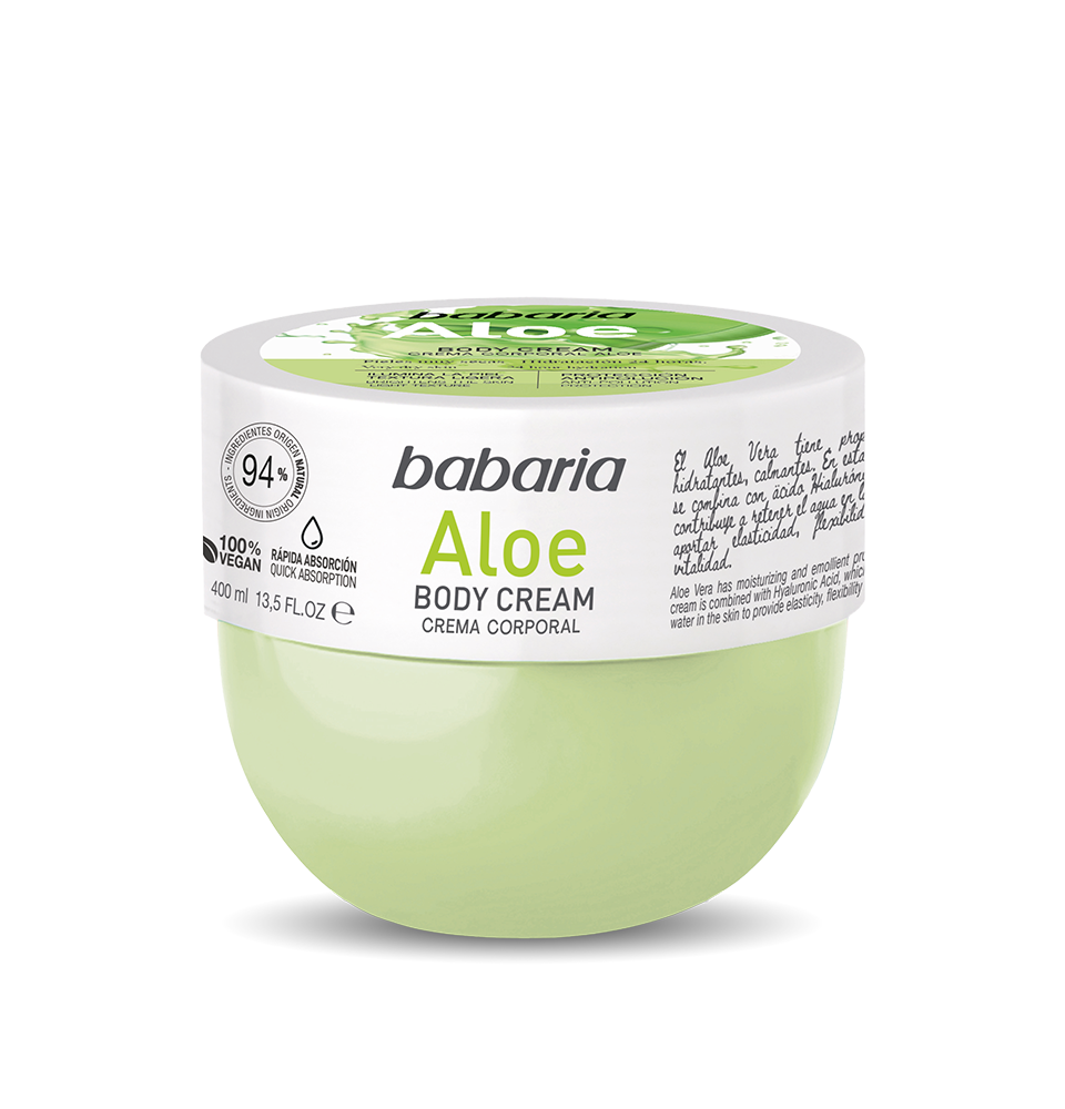 باباريا كريم الجسم بالصبار 400 مل