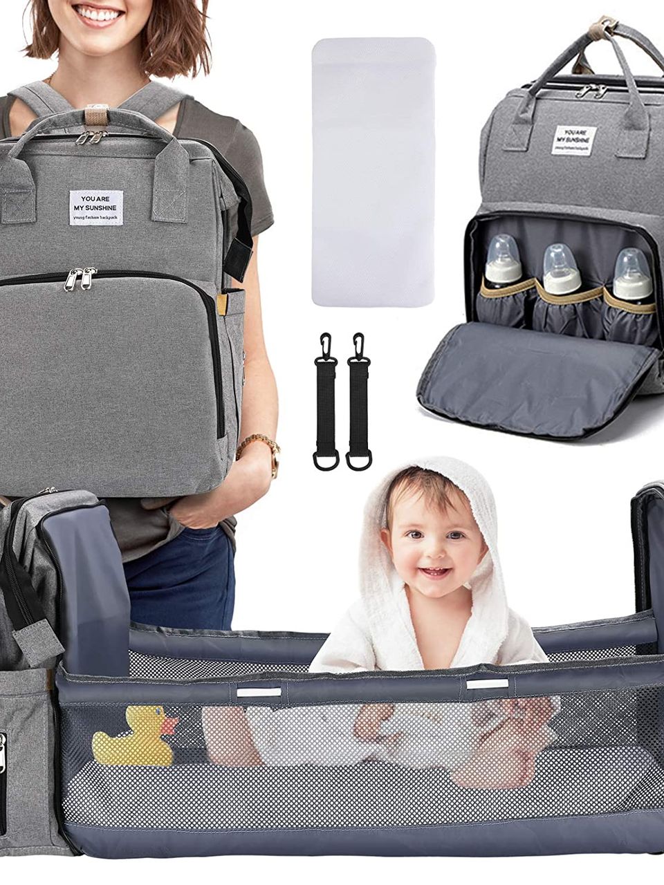 حقيبة وسرير للطفل