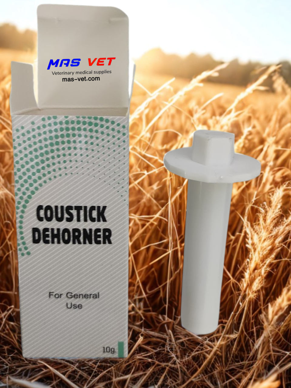 قلم القرون 10 غرام - قلم كاوي - لإزالة قرون العجول -هورنسبيك - 