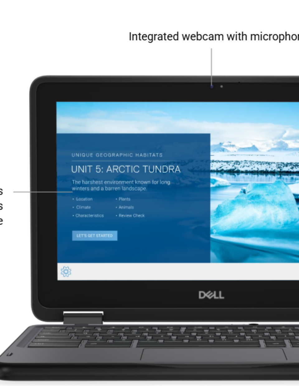 Dell Chromebook 2-IN-1 Touch Screen (360ْ)