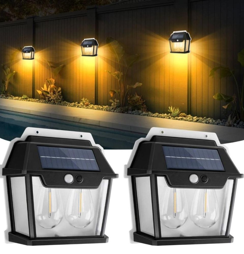 مصباح فناء طاقة شمسية