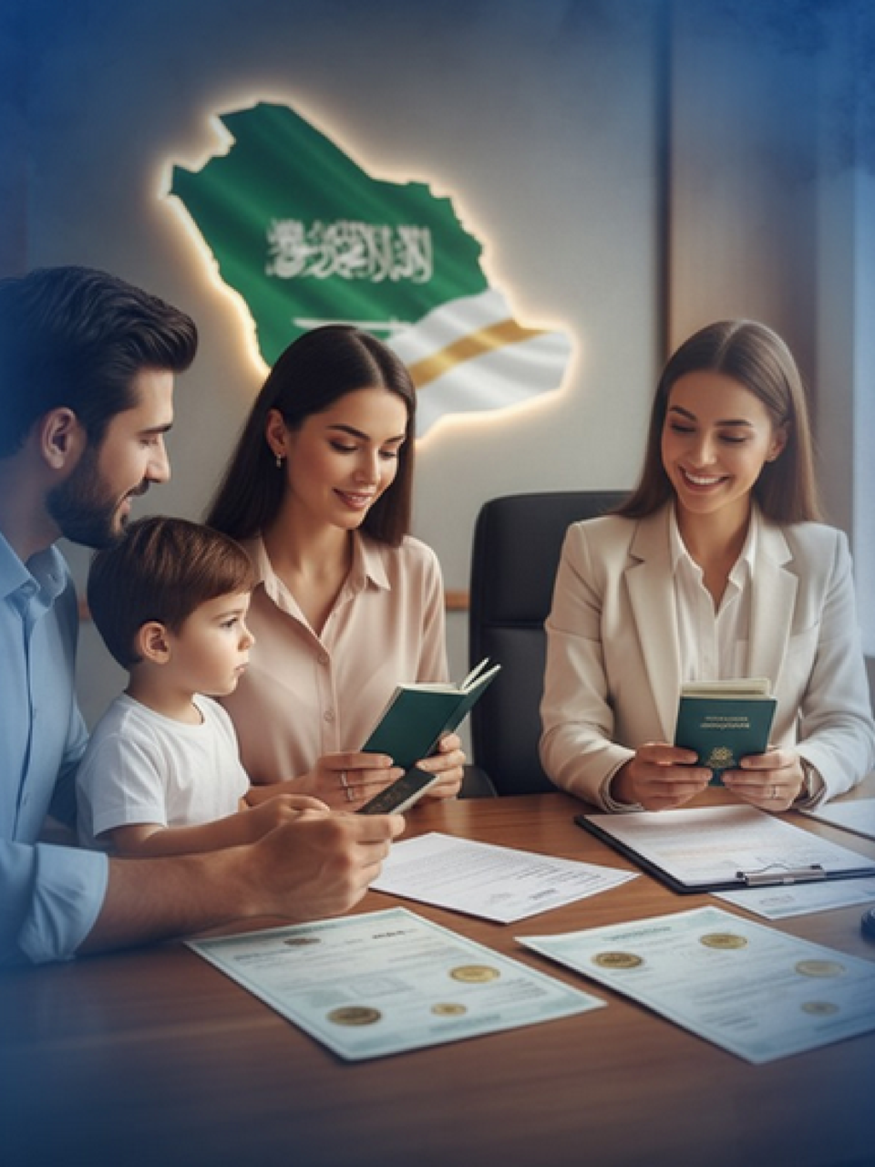 تفييز زيارة عائلية (زوجة  ابن / زوج بنت )