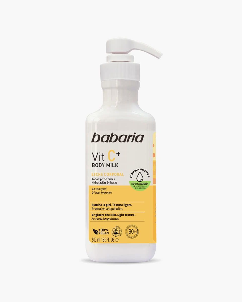 باباريا حليب الجسم فيتامين سي 500 مل