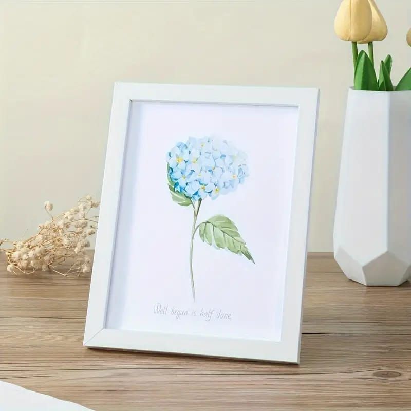 إطار خشبي 20×15سم، أبيض