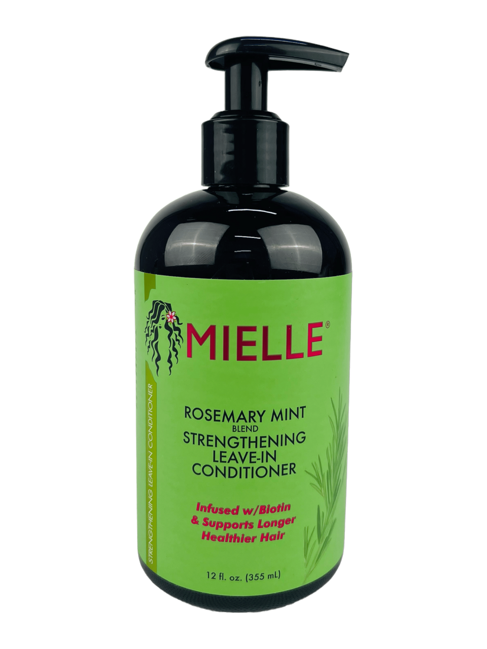 کۆندیشنەری بەهێزکەری Mielle Leave-In ڕۆزماری و نەعنا