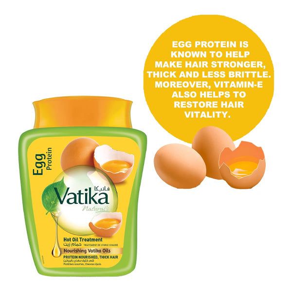 فاتيكا حمام زيت بروتين البيض 500 مل