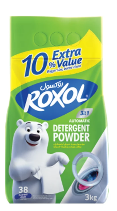 روكسول مسحوق غسيل اتوماتيك 3 كغم