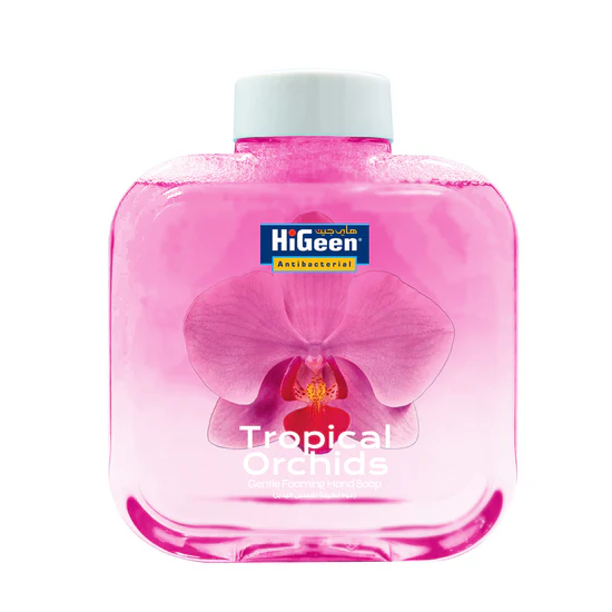 هاي جين رغوة غسيل اليدين زهرة إستوائية