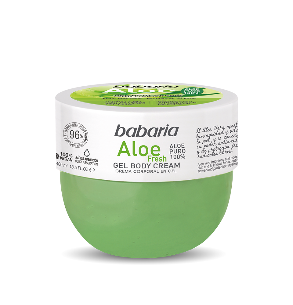 باباريا كريم جل الصبار المنعش للجسم 400 مل