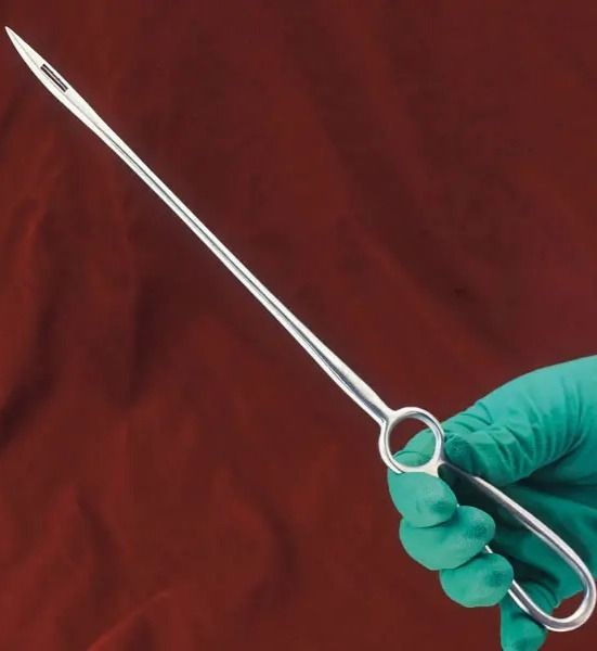 إبرة خياطة بوهنر، من الفولاذ المقاوم للصدأ، 15 سم - 