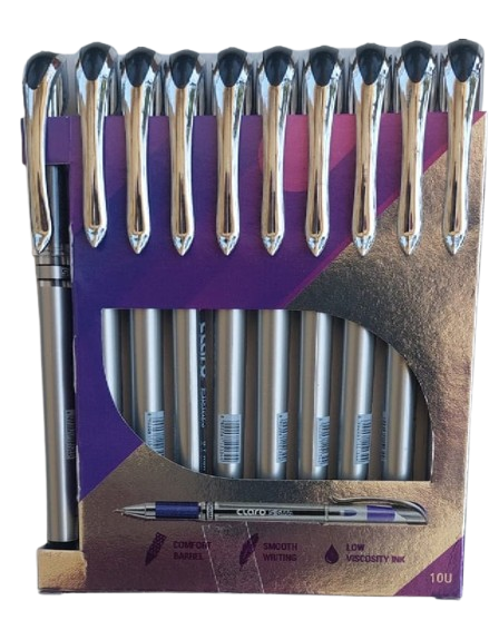 قلم حبر كلارو سيجما 10 اقلام  اسود