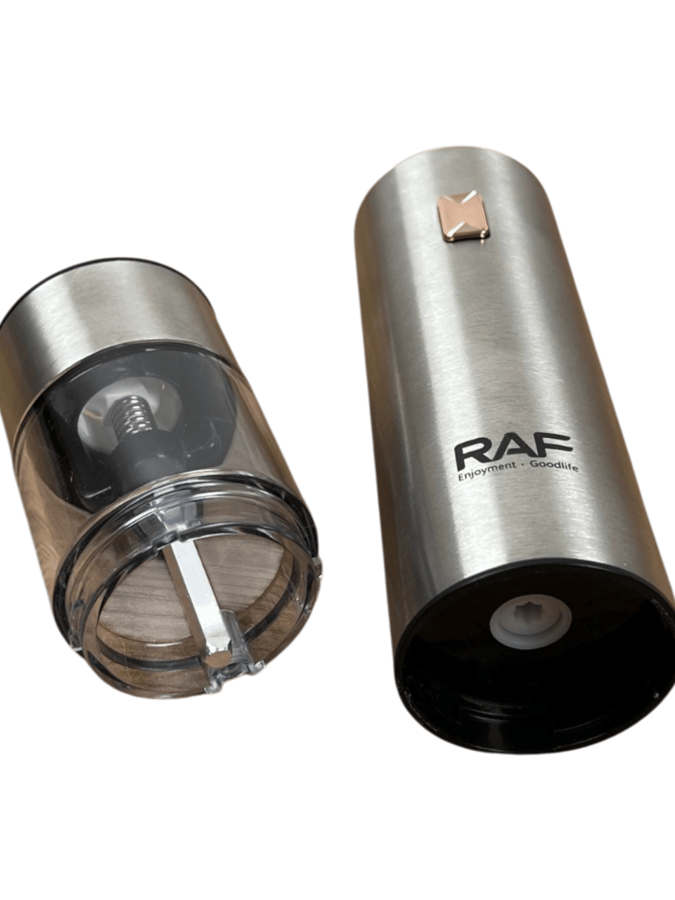 طاحونة فلفل وبهارات قابلة للشحن من RAF