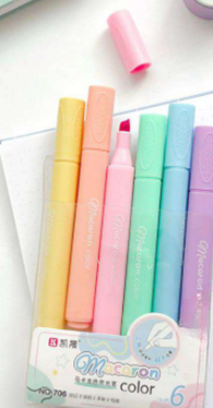 اقلام تاشير الماكرون 6 الوان