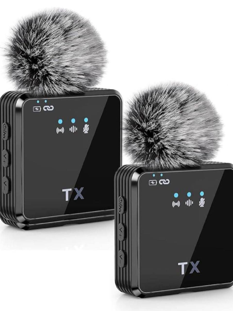 ميكروفون نك مايك لاسلكي عدد 2 موديل F11-2