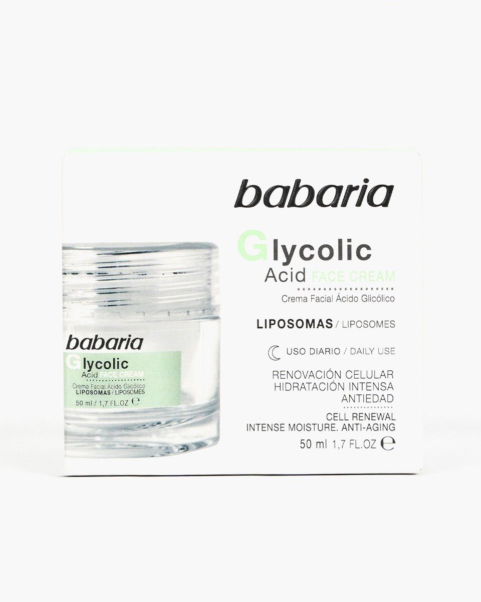 كريم باباريا حمض الجليكوليك للوجه 50 مل