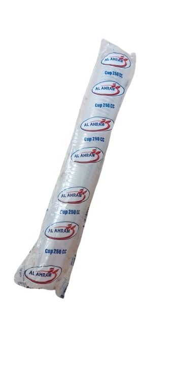 الأهرام أكواب بلاستيكية 250 مل 50 كوب