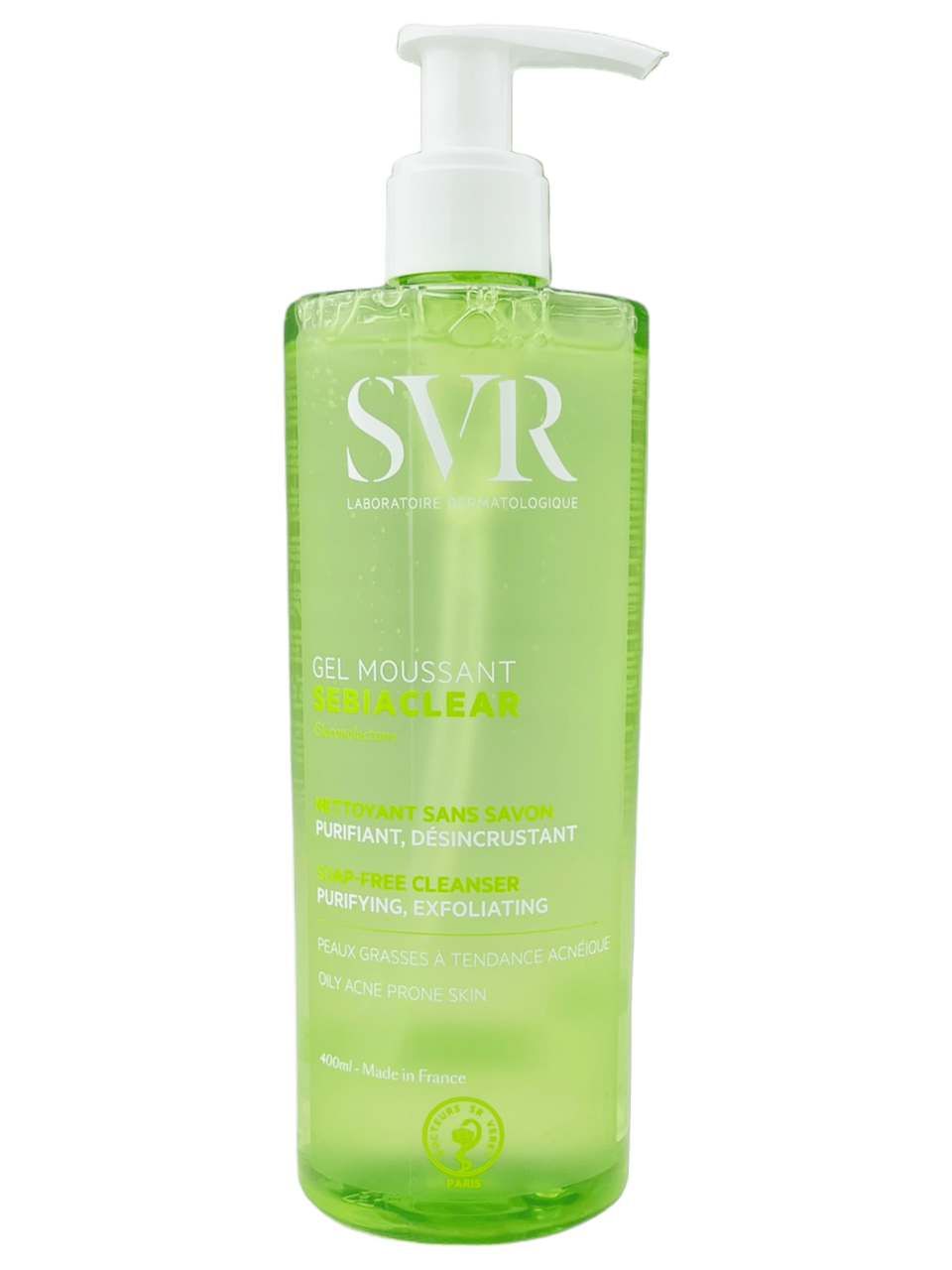جێڵی پاککەرەوەی بێ سابوونی SVR Sebiaclear