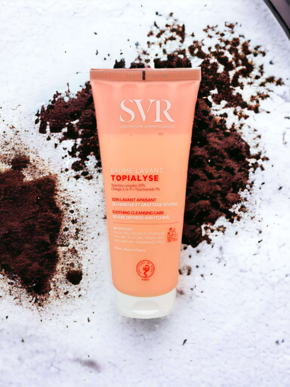 بلسم تنظيف للوجه والجسم من ماركة SVR