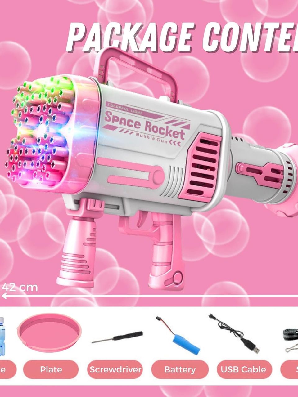 مسدس رشاش فقاعات 64 فتحة