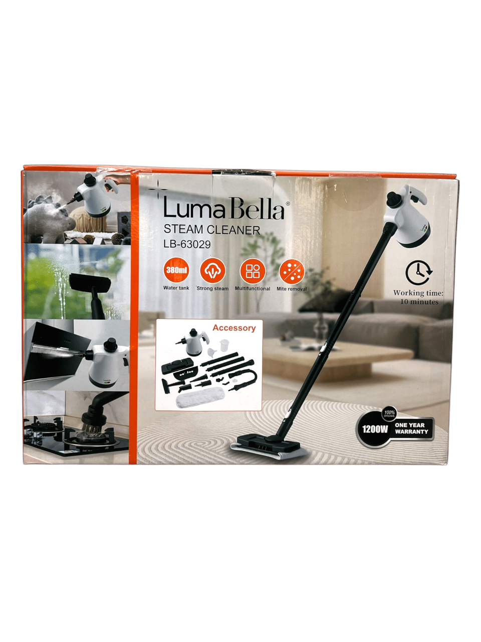 منظفة بخارية متعددة الاستخدامات من LumaBella